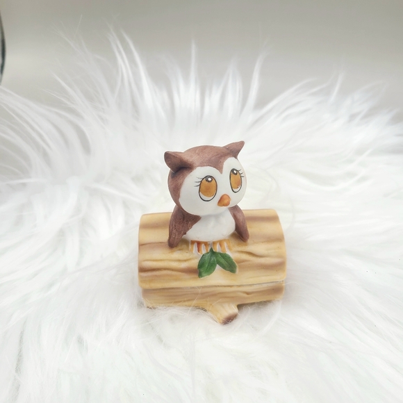 Vintage Owl Trinket Box - Picture 2 of 7
